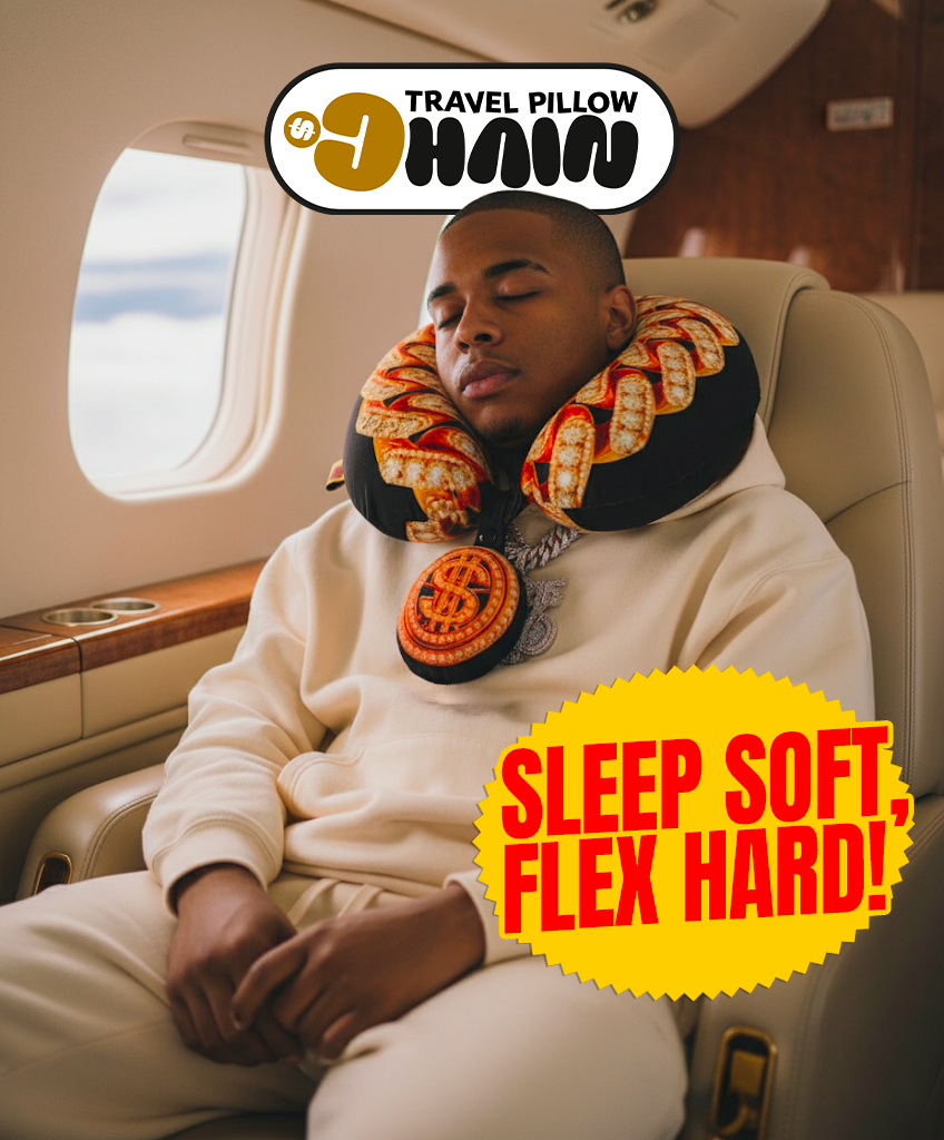 TRAVEL PILLOW CHAIN® - OG Gold