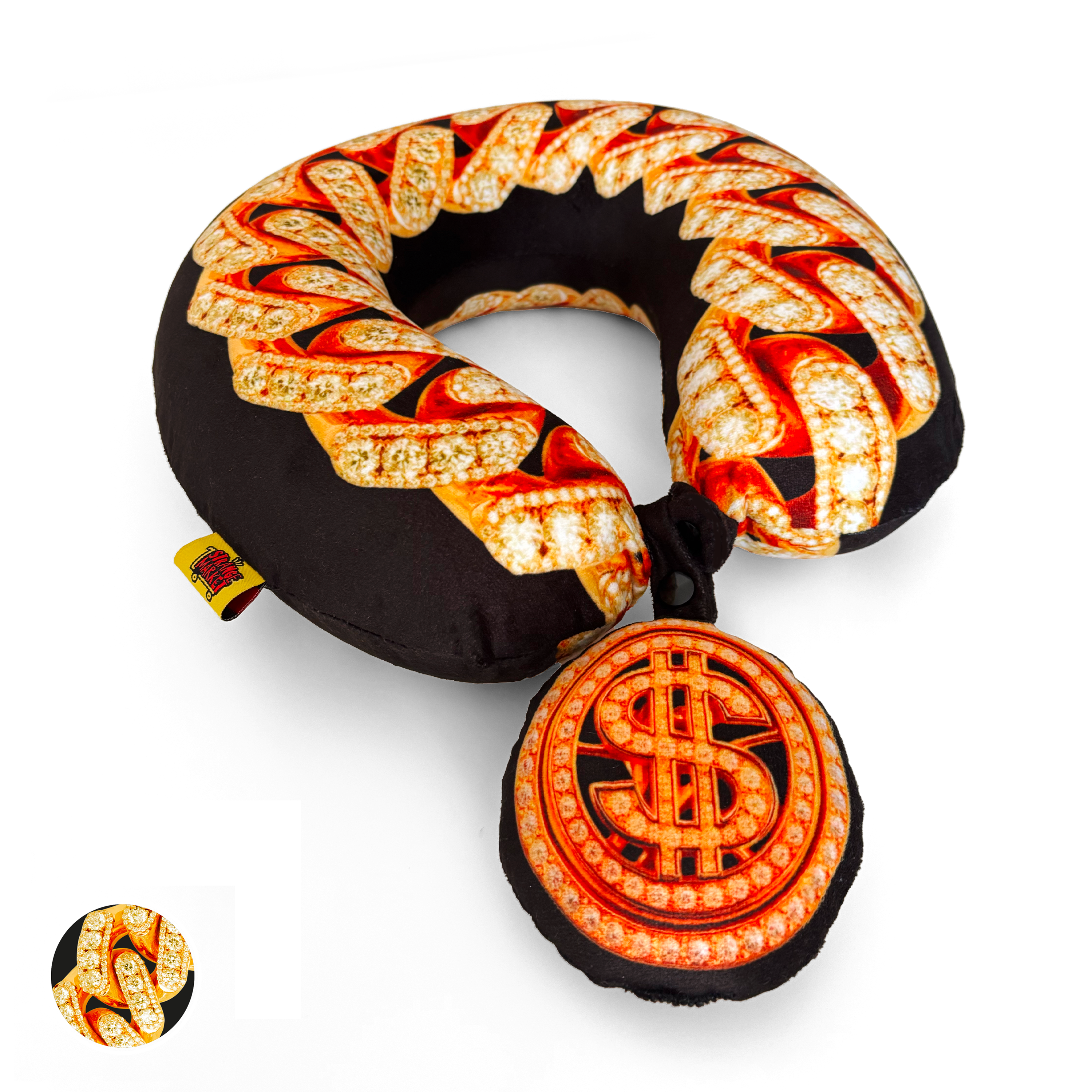 TRAVEL PILLOW CHAIN - OG Gold